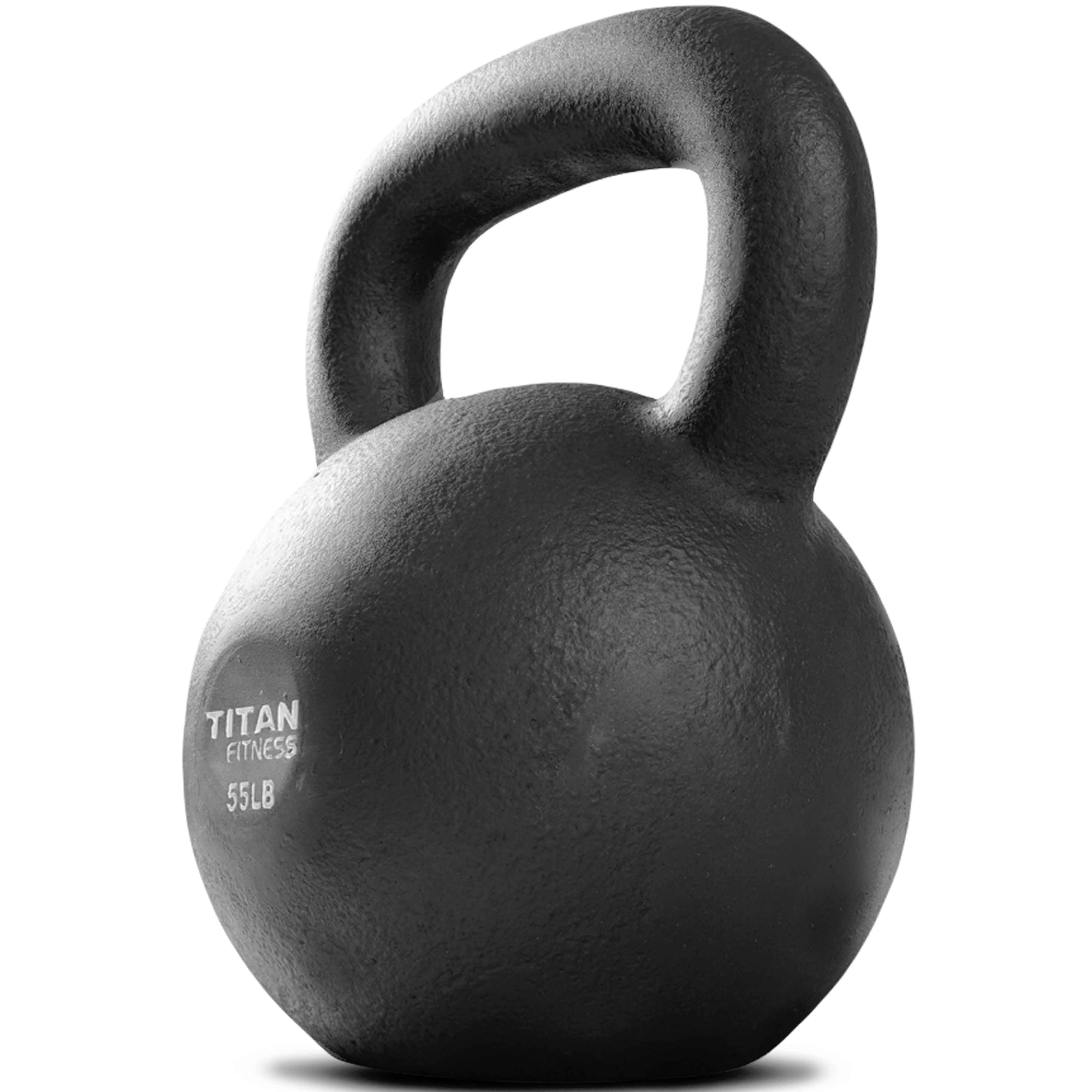 Cast Iron Kettlebell Weight, 55 lb