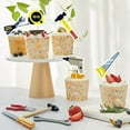 thumbnail image 6 of 18PCS Tools Cake Topper Tools Cake Decorations Toolbox Wrench Hammer Mechanic Drill Plier Handsaw Tape Measure Screwdrivers Themed Happy Birthday Party Decor, 6 of 7