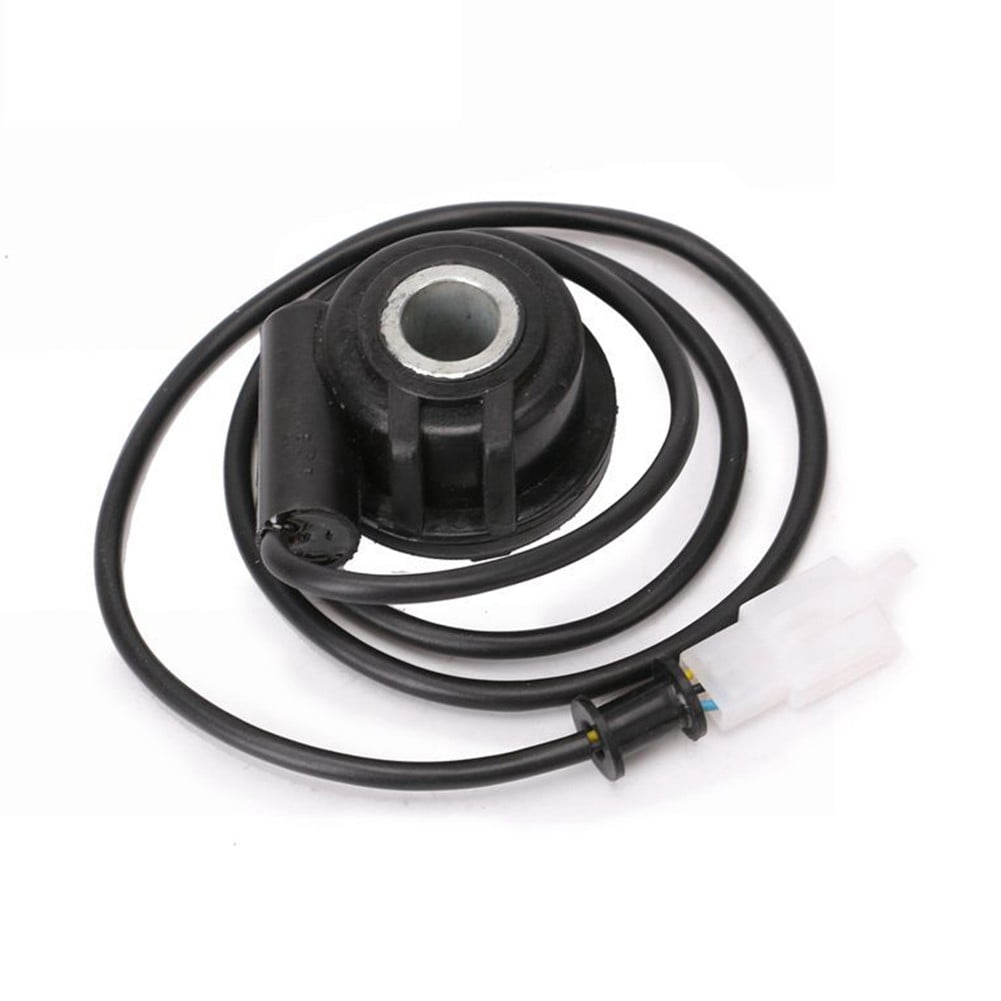 Universal Motorcycle Digital Odometer Sensor – 12V Speedometer Cable Box, Black