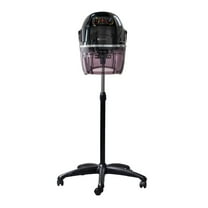 OriaII Salon Hair Dryer Professional Adjustable Height Salon Hair Styling Equipment, 1000W Black