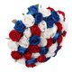 thumbnail image 2 of 50 Pcs Realistic Artificial Red Blue White Roses for Memorial Day Table Centerpiece Decoration, 2 of 4