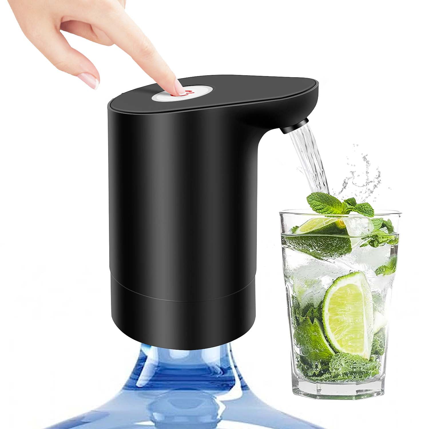 YOLETO Electric Kettle Pump USB Rechargeable Water Fountain for 25