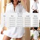 thumbnail image 3 of Xuyuer Women solid color Short Sleeve Blouse solid color Beach Cover Up solid color Summer Top Cover Up Bathing Suit, 3 of 9