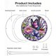thumbnail image 4 of Acrylic Puzzle Pendant Sunshade Window Hanging Plates, 4 of 9