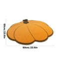thumbnail image 3 of CASAFUN Halloween Pumpkin Carpet Bedside Rugs Door Mat for Front Porch Patio,Dirt and Wear Resistants Home Entrance Floor Mat Welcome Mat,Non Slip Decor for Hallway Bedroom Bathroom Living Room, 3 of 6