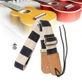 thumbnail image 6 of Ukulele Strap with Adjustable Tail Comfortable Solid Hawaiian Guitar Back Straps Dark Blue, 6 of 8