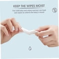 thumbnail image 5 of Wet Wipes Warmer,Baby Wet Wipes Warmer USB Wipe Dispenser Portable Diaper Wipes Heater Box for Home Car Travel Green, 5 of 5
