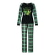 thumbnail image 2 of Conjuntos de pijamas navideños familiares Meihuid a juego, pijamas navideños a juego para adultos y niños, conjunto de ropa de dormir familiar navideña para el hogar., 2 of 8