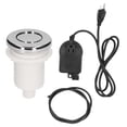 thumbnail image 1 of Oubit Air Switch,Air Switch Kit ABS Button Air Switch Bathtub Air Switch Extended Durability, 1 of 9