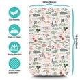 thumbnail image 5 of Washable Rubber Colorful Floral Dish Drying Mats for Kitchen Counter Home Large Coffee Bar Pad Accessories and Decor for Utensils Stemware 19.5''x12'', 5 of 7
