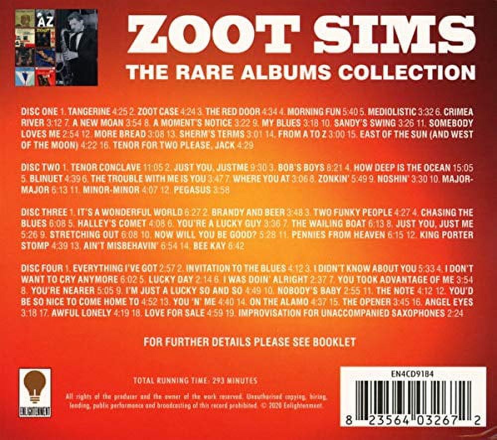 Zoot Sims - Rare Albums Collection - Music & Performance - CD