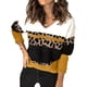 thumbnail image 2 of Suéter De Mujer, Suéter Con Cuello En V, Suéter Con Estampado De Leopardo Para Mujer, Suave, Cómodo, Transpirable Para Ir De Compras ANGGREK CC1711, 2 of 5