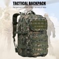 thumbnail image 4 of Mochila grande de 45L 800D Mochila impermeable para deportes de senderismo al aire libre (Verde militar) Likrtyny Para estrenar, 4 of 6