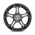 thumbnail image 3 of Foose 1PC Aluminum Rim F168 IMPALA 20X9in Matte Machined Double Dark Tint Finish, F168209090+38, 3 of 3