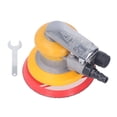 thumbnail image 2 of Pneumatic Palm Sander, High Output Power Wide Application Air Random Orbital Sander 1/4inch Inlet  For Woodworking Polishing, 2 of 8