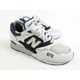 thumbnail image 1 of NEW BALANCE 878 Men's Low Top Leather Sneakers ML878AAA - White Navy Blue - US 8, 1 of 6