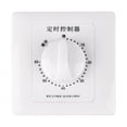 thumbnail image 1 of DEWIN Timer Switch, AC 220V Water Pump Timer Mechanical Countdown Indoor Intelligent Time Switch Control (60minutes), 1 of 8