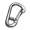 thumbnail image 2 of Durable Spring Snap Hook Mosquetón Llavero Hebilla Colgante Hardware Para ejercicio Al Hecho de material acero Inoxidable 304 M16x160mm, 2 of 6