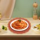 thumbnail image 1 of Fiudx Juego de Manteles Individuales Redondos de Hilo de Algodón y Ramio, Elegante Mantel de Comedor, Almohadillas Impermeables y Resistentes Al Aceite, Posavasos con Aislamiento Térmico, para Uso Do, 1 of 6