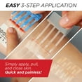 thumbnail image 3 of Clozex Emergency Laceration Closures - Repair Wounds Without Stitches. FDA Cleared Skin Closure Device for 3 Individual Wounds Or Combine for Total Length of 3 3/8 Inches. Life Happens, Be Ready!, 3 of 6