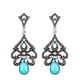 thumbnail image 1 of Pendientes colgantes de cristal de flor de joyería e bohemio para mujer Zulema  Pendientes, 1 of 6