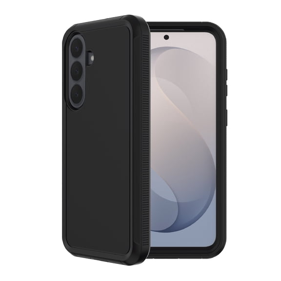 onn Rugged Phone Case for Samsung Galaxy S26 FE / S25 FE - Black