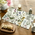 thumbnail image 2 of Smile Wildflowers Floral Spring Placemats for Summer 12x18 Inch Set of 4, 2 of 8