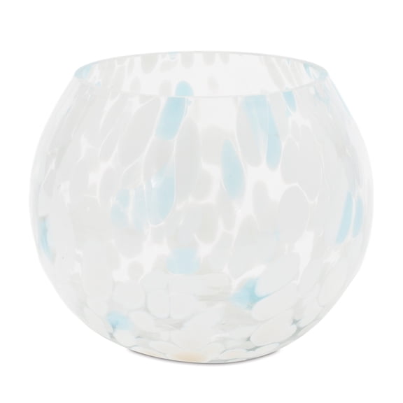 Melrose Painted Glass Vase Candle Holders - 4.75" - Set of 4
