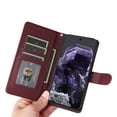 thumbnail image 3 of Leather Wallet With Card Holder Zipper Phone Case For Xiaomi 10T Lite PU Leather Magnetic Handbag Zipper Pocket Card Slots, 3 of 9