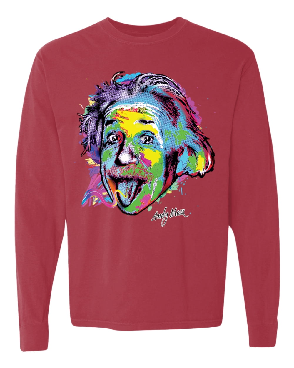 Albert Einstein Genius Design T-Shirt Men Unisex Women Fitted Science Physics
