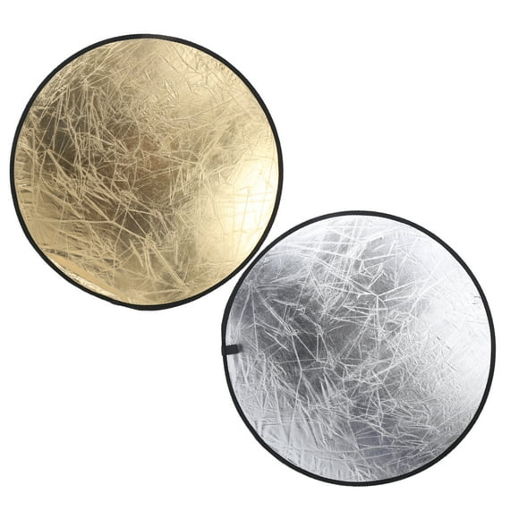 Reflector, Silver Golden 2 In 1 Reflector Multi Purpose With Portable Bag For Indoor Photography For Outdoor Photography