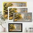 thumbnail image 4 of Designart 'Allegory On Theme Autumn and Winter' Traditional Framed Art Print, 4 of 4