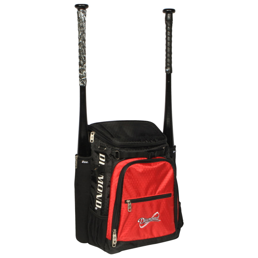 Diamond Zone BatPack Baseball/Softball Backpack Bag 
