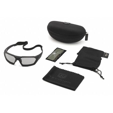 Revision 4-0750-0008 Shadowstrike Ballistic Tactical Black Safety Sunglasses