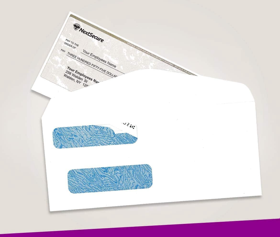 Next Day Labels NextSecure Blank Laser Checks, 500 Sheets, 85 x 11 Inches, Gold