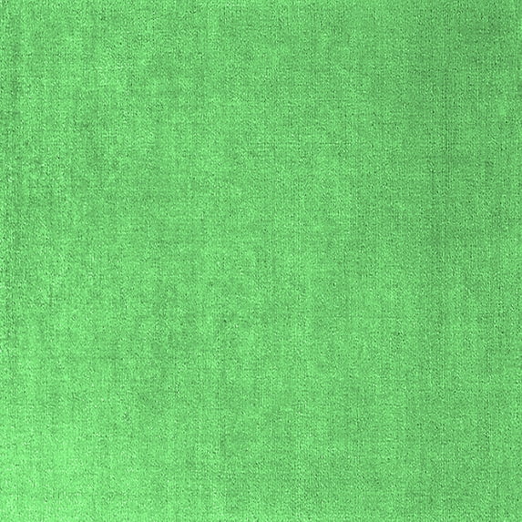 Ahgly Company Indoor Square Oriental Emerald Green Industrial Area Rugs, 3' Square