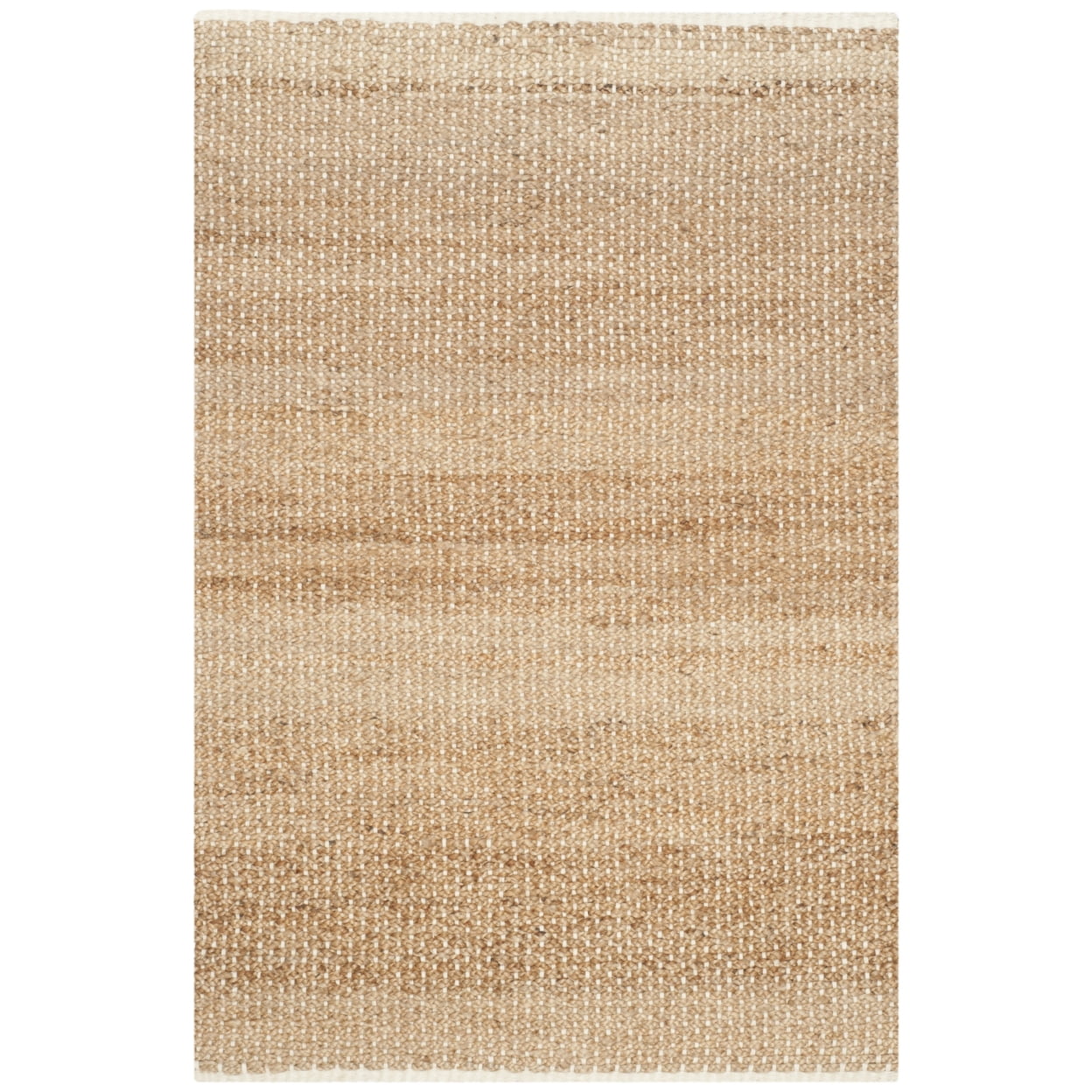 SAFAVIEH Natural Fiber Lyla Braided Jute Area Rug, Ivory/Natural, 4' x 6'
