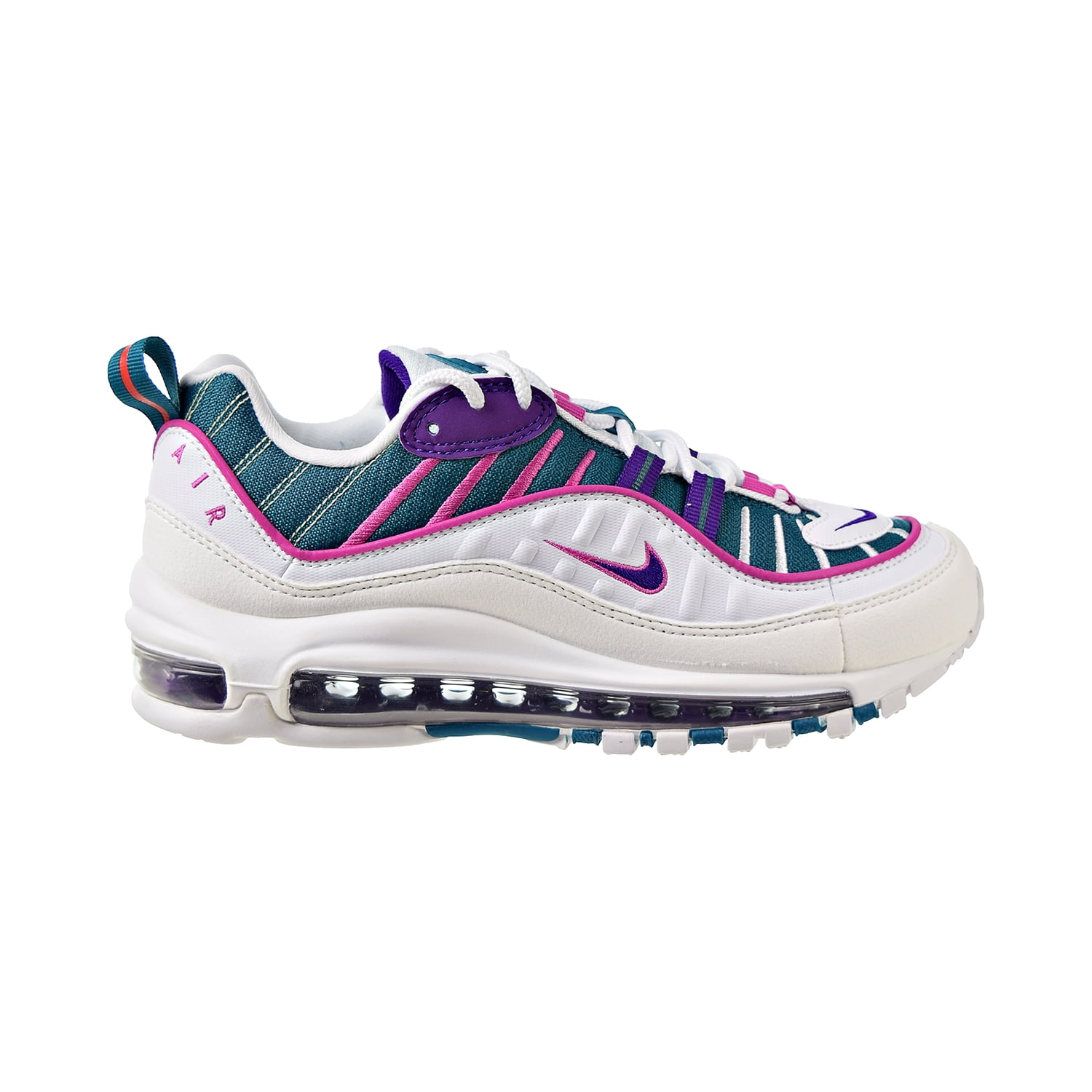 protestantiske Forudsige knude Nike Air Max 98 Women's Shoes Bright Spruce-Fuchsia-Voltage Purple  ci3709-301 - Walmart.com