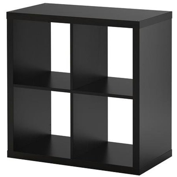 Ikea Kallax 4 Shelving Unit BlackBrown, 26210.231726.46