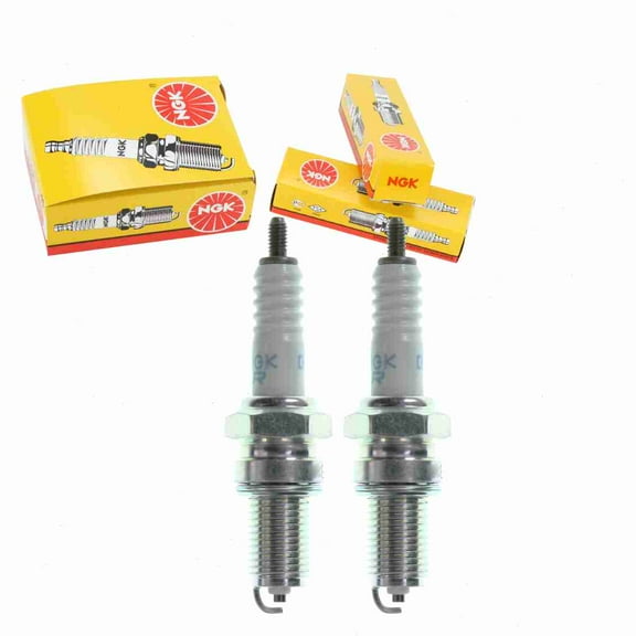 2 pc NGK 2887 Standard Spark Plugs for 4177 4190 92070-1250 94700-00406 94701-00406 94703-00406 98069-55916 X16EP-U9 X16EPR-U9 Ignition Wire Secondary