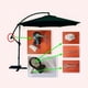 thumbnail image 3 of Outdoor Umbrella Accessories Crank Handle Accessories for Outdoor Patio Deck, 3 of 5