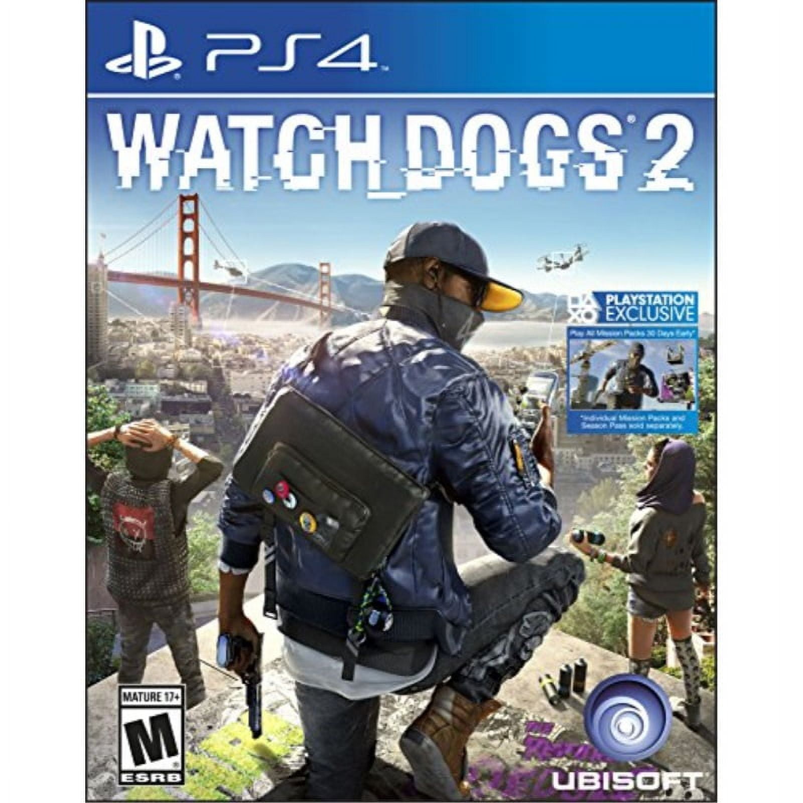 値下げ　北米版　未開封　PS III WATCH DOGS Amazon.com: Watch Dogs - PlayStation 4 : Ubisoft: Video Games