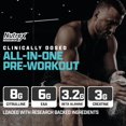 thumbnail image 5 of Nutrex Research Outlift Clinically Dosed Pre Workout Powder with Creatine, 8G Citrulline, BCAA - Energy, Performance, Pump Preworkout Supplement for Men & Women (22 Servings, Berried Alive), 5 of 7
