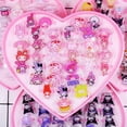 thumbnail image 3 of 36Pcs Set Sanrio Hello Kitty Kid Ring Kids Adjustable Baby Rings Fashion Cartoon Children Girl Rings with Heart Box Party Gift, 3 of 7