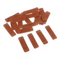 thumbnail image 4 of AMLESO 20pcs PU Leather Tags Labels for Sewing Clothes Patch DIY Handmade Craft 2, 4 of 6