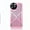 Pink, variant on Compatible with iPhone 13 Pro Max Frameless Case Bumper Ultra Thin Hollow Cooling Heat Dissipation Lens Protector Cover Protective Shockproof for Women Man Black