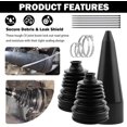 thumbnail image 4 of CV Axle Boot Repairs Kit with Expander Tool,4 Clamps,6 Zip Ties,CV Boots Repair for Drive Shaft & Chassis Protection,Silicone Kits Car Accessories -, 4 of 6