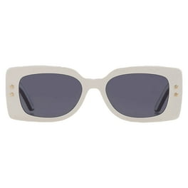 Celine CL40254U Silver Hexagon Sunglasses with Grey Lens