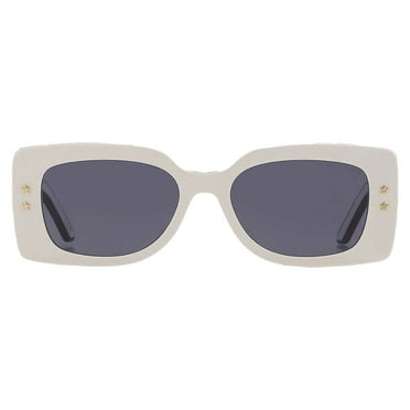 Dior DIORPACIFIC S1U Blue Rectangular Ladies Sunglasses CD40098U 25V 53