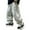a-Light Gray15961, variant on VNKIDY Boys Pants Fall Winter Kids Solid Color Washed Elastic Waisted Sweatpants Loose Fit Casual Joggers For Daily Street Fashion Wear Versatile Trousers